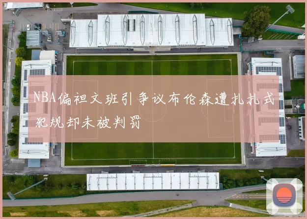 NBA偏袒文班引争议布伦森遭扎扎式犯规却未被判罚